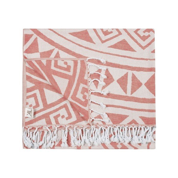 Oranžová hammam osuška Kate Louise Mirabelle, 165 × 100 cm-image-3