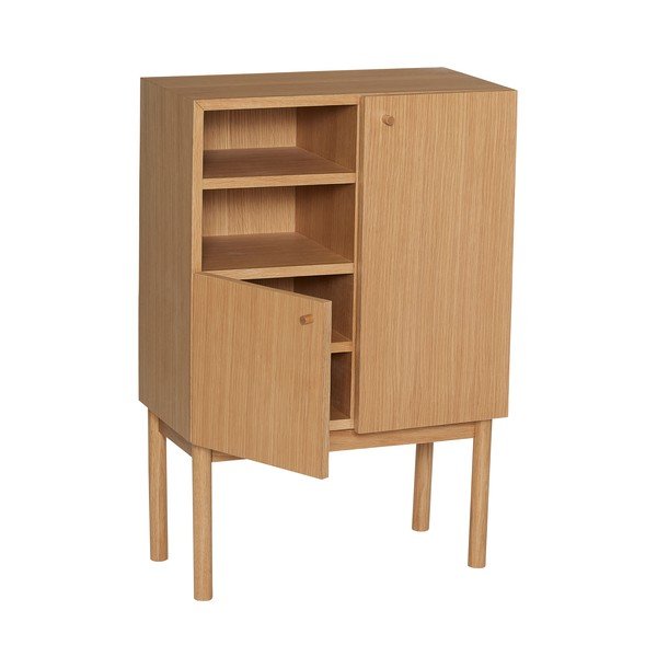 Skrinka v dekore duba v prírodnej farbe 60x90x34 cm Nobby – Hübsch-image-4