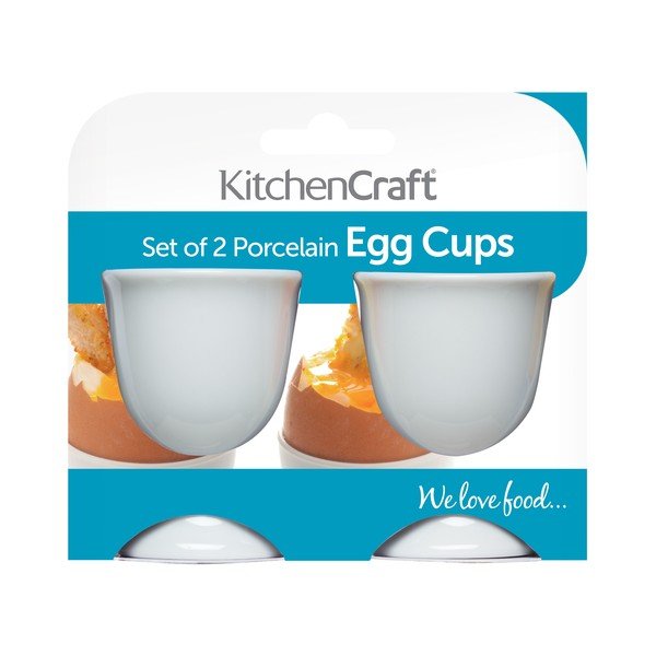 Sada 2 kalíškov na vajíčka Kitchen Craft Sleeved-image-1