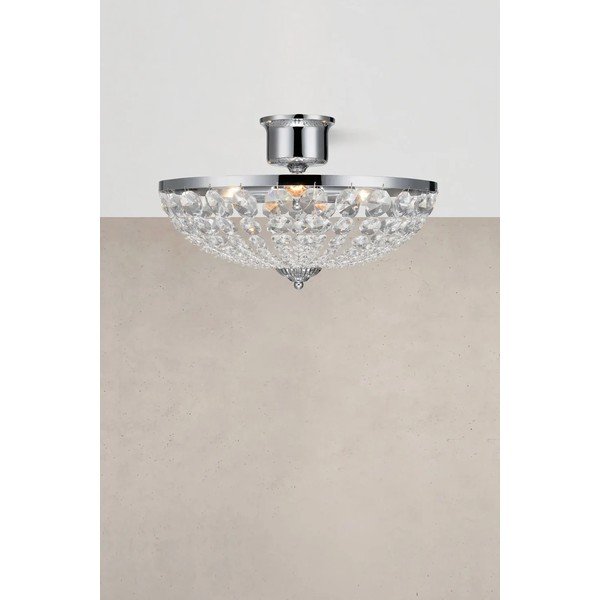 Stropné svietidlo v striebornej farbe Gränsö – Markslöjd-image-1