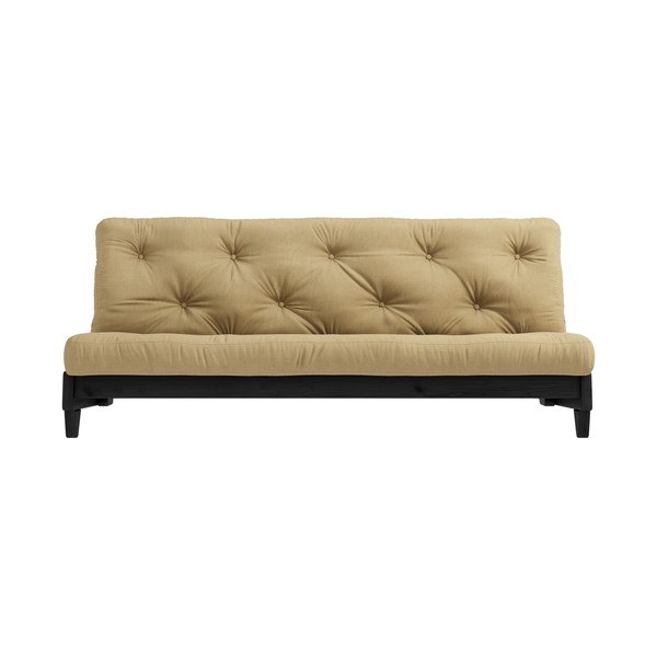Variabilná pohovka Karup Design Fresh Black/Wheat Beige