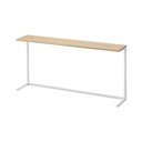 Biela/v prírodnej farbe drevená prídavná polička 90x18 cm Tower – YAMAZAKI