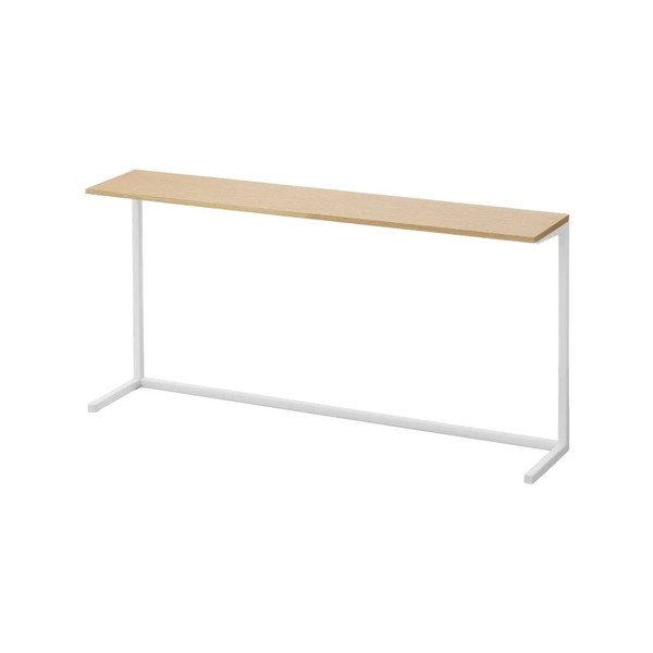 Biela/v prírodnej farbe drevená prídavná polička 28,5x8,5 cm Tower – YAMAZAKI