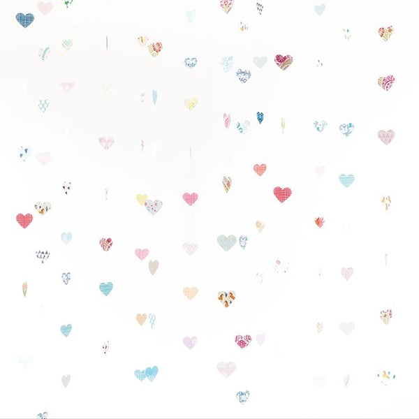 Vliesová tapeta Hearts, 280 x 279 cm
