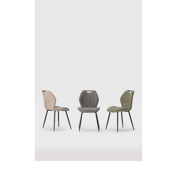 Zelené jedálenské stoličky v súprave 4 ks Muli – Marckeric-image-1