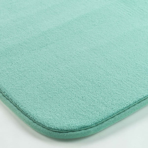 Tyrkysovomodrá kúpeľňová predložka 50x120 cm Vitamine – douceur d'intérieur-image-3