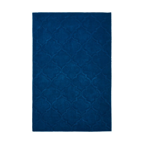 Modrý koberec Think Rugs Hong Kong Simple Hammam, 150 x 230 cm