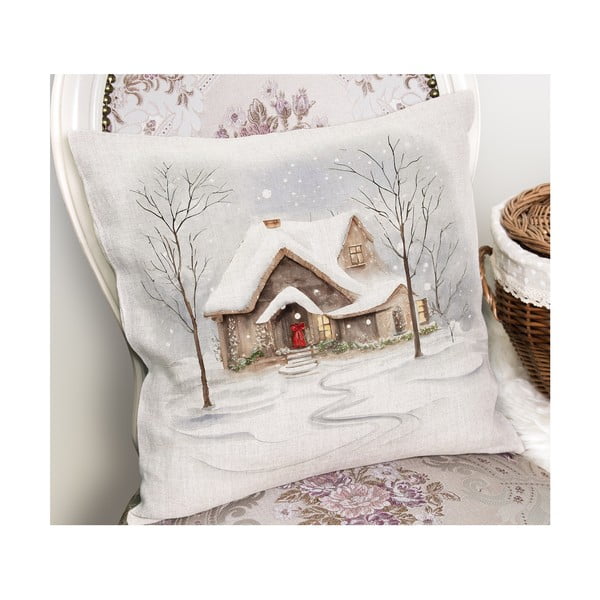 Obliečka na vankúš s vianočným motívom 43x43 cm – Mila Home-image-2