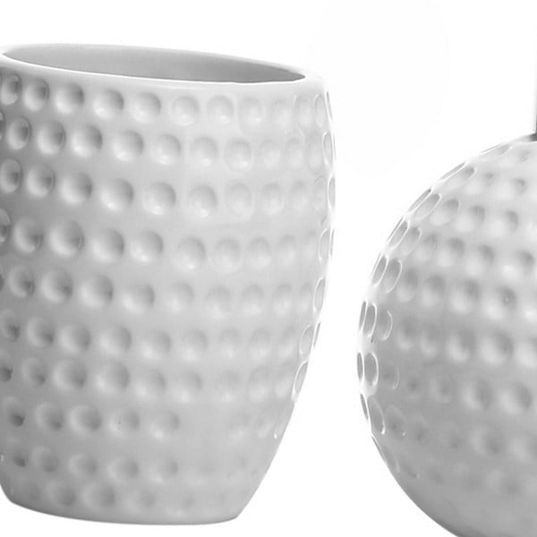 Biela súprava doplnkov do kúpeľne – Casa Selección-image-2