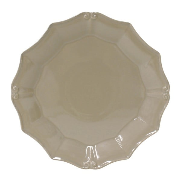 Sivohnedý kameninový tanier Casafina Vintage Port, ⌀ 30 cm