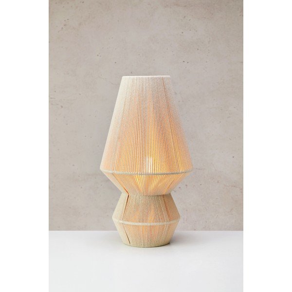 Stolová lampa v prírodnej farbe s textilným tienidlom (výška 54 cm) Razzo – Markslöjd-image-2