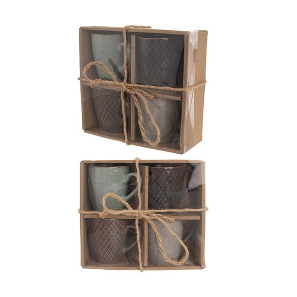 Keramické hrnčeky v súprave 4 ks 270 ml Shiney - Orion-image-2