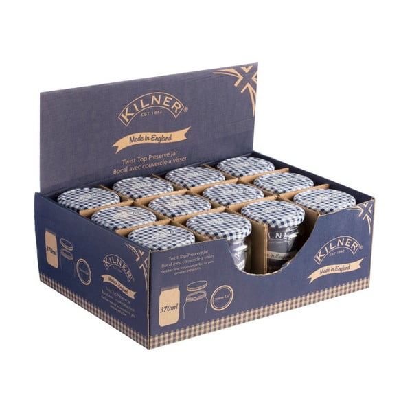 Sklenený zavárací pohár Kilner Round, 370 ml-image-1