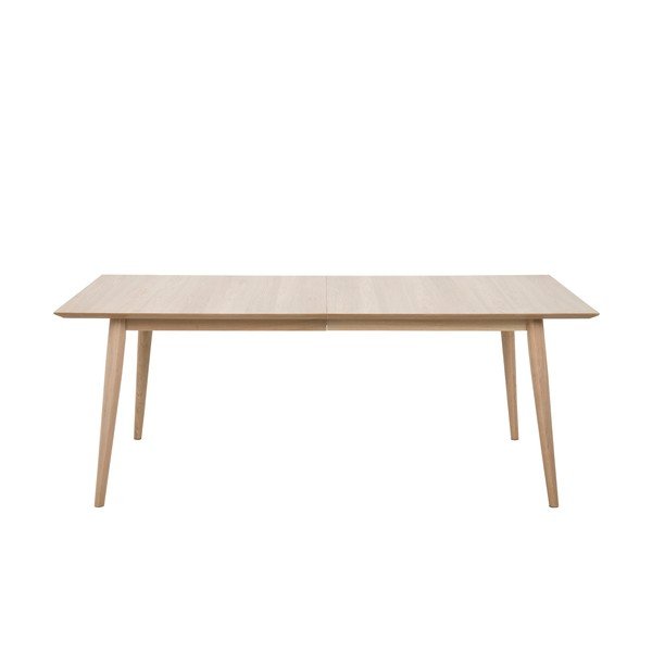 Rozkladací jedálenský stôl s podnožím z dubového dreva Actona Century, 200 x 100 cm-image-1