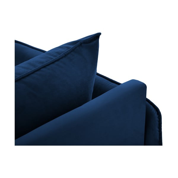 Modrá zamatová leňoška (ľavý roh) Vienna - Cosmopolitan Design-image-4