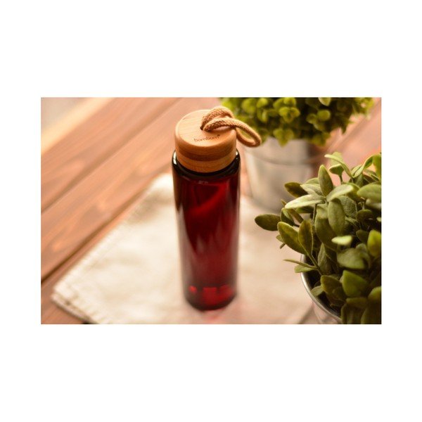 Sklenená fľaša s bambusovým uzáverom Bambum Diem, 500 ml-image-1