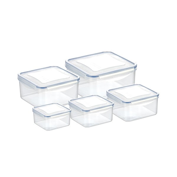 Škatuľky na jedlo 5 ks Freshbox – Tescoma