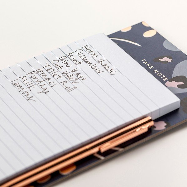 Magnetický zápisník s perom Busy B, 70 strán-image-1