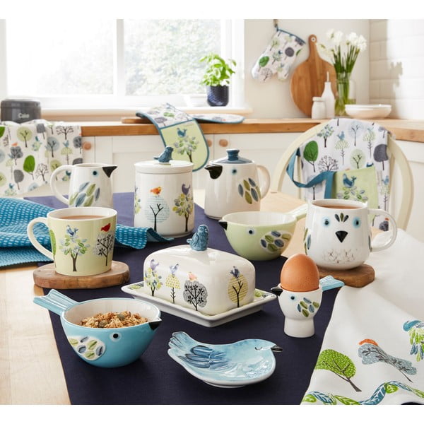 Bavlnené utierky v súprave 3 ks 45x65 cm Forest Birds – Cooksmart ®-image-2