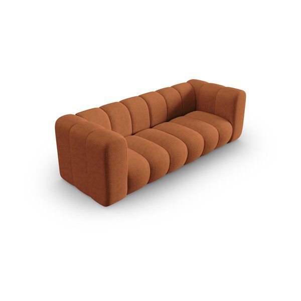 Pohovka v medenej farbe 228 cm Lupine – Micadoni Home-image-3