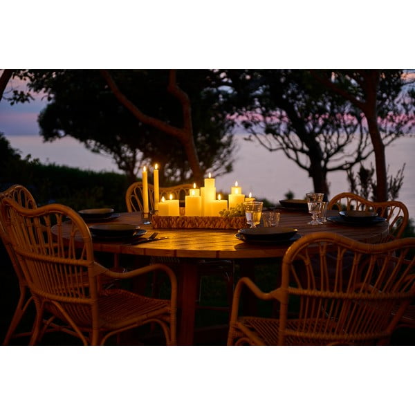 Biele dobíjacie svetelné dekorácie v súprave 3 ks Smilla – Sirius-image-2