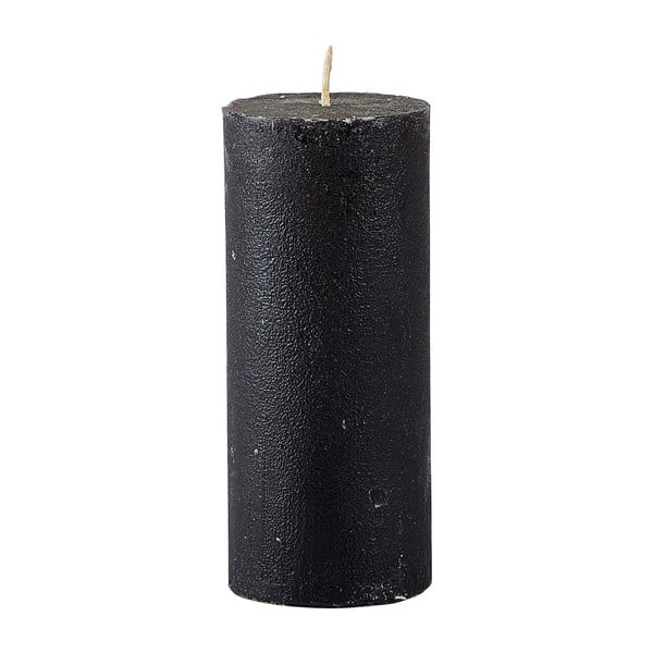Čierna sviečka KJ Collection Konic, ⌀ 6 x 14 cm