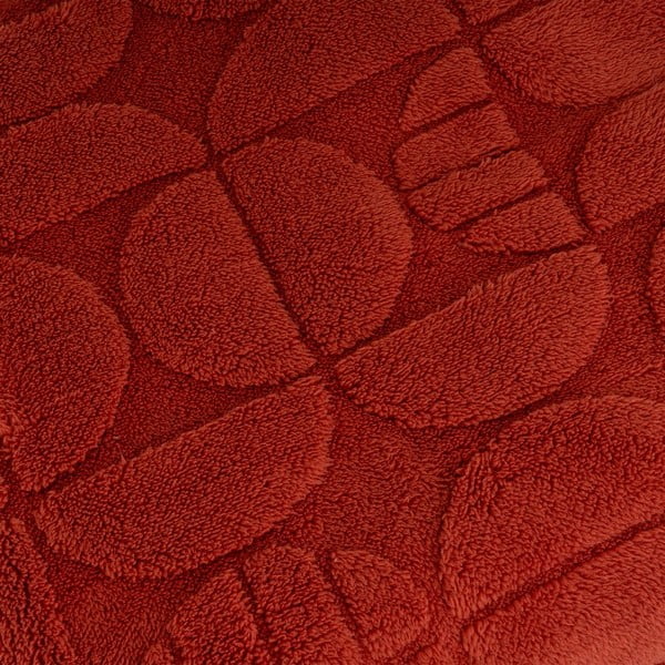 Deka z mikroplyšu v tehlovej farbe 130x160 cm Mid Century – Casa Selección-image-2