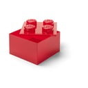 Červený plastový detský úložný box 25x25x18 cm – LEGO®
