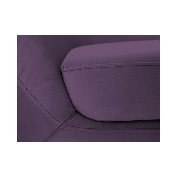 Fialová trojmiestna pohovka Mazzini Sofas Amelie-image-3