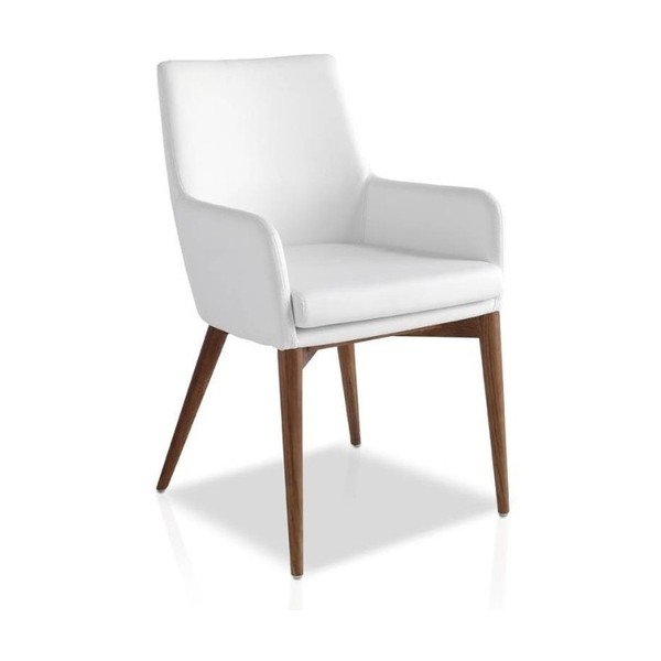 Biela jedálenská stolička Ángel Cerdá Yadira