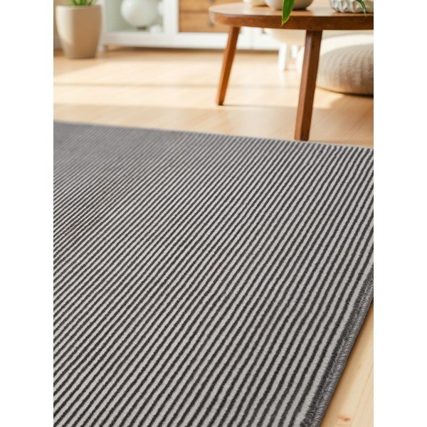 Antracitovo-krémový behúň 80x240 cm Perles Dolomite – Elle Decoration-image-3