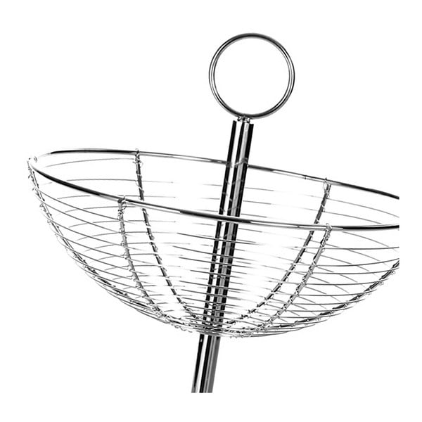 Dvojposchodový stojan z kovu Casa Selección Baker, výška 41 cm-image-2