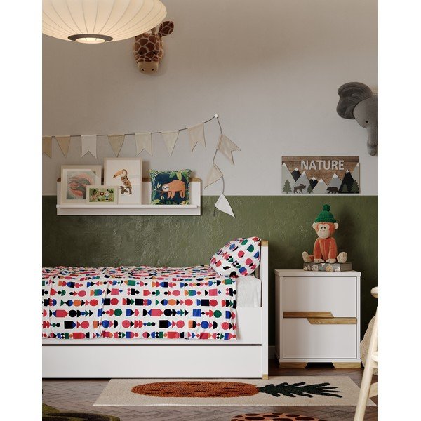 Biely nočný stolík Pinio Snap-image-2