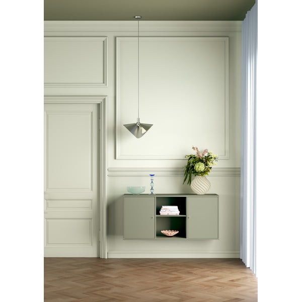 Kaki závesná komoda 133x61x42 cm Mistral – Hammel Furniture-image-1