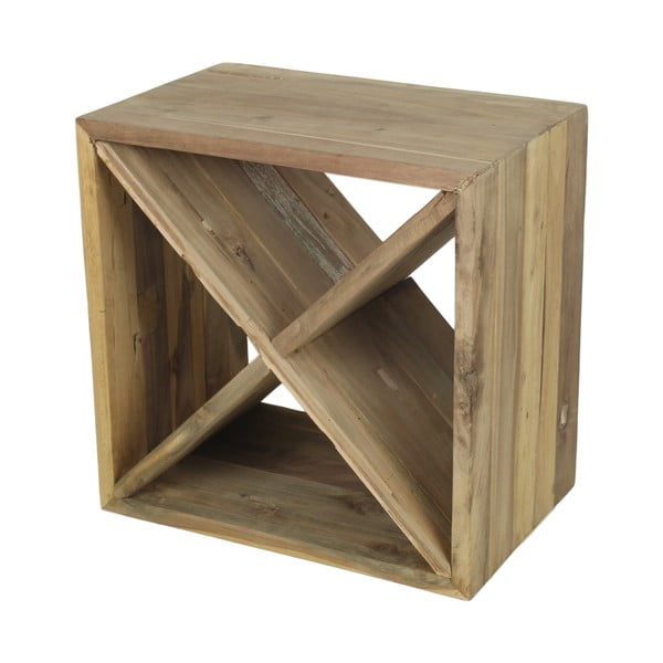 Odkladací stolík z recyklovaného teakového dreva HSM collection Rack