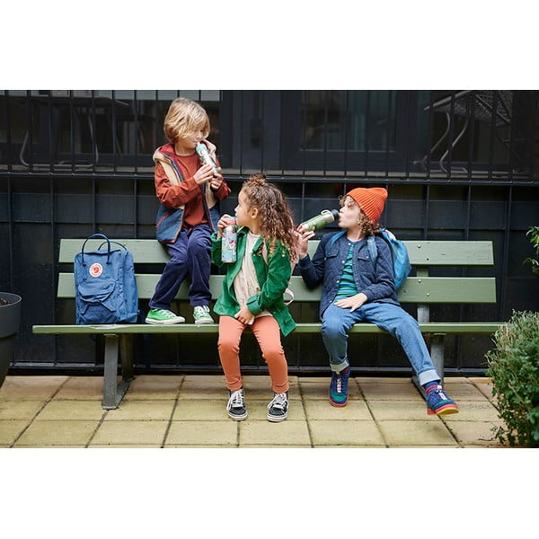 Nerezová detská fľaša v striebornej farbe 350 ml Frozen 2 – Mepal-image-4