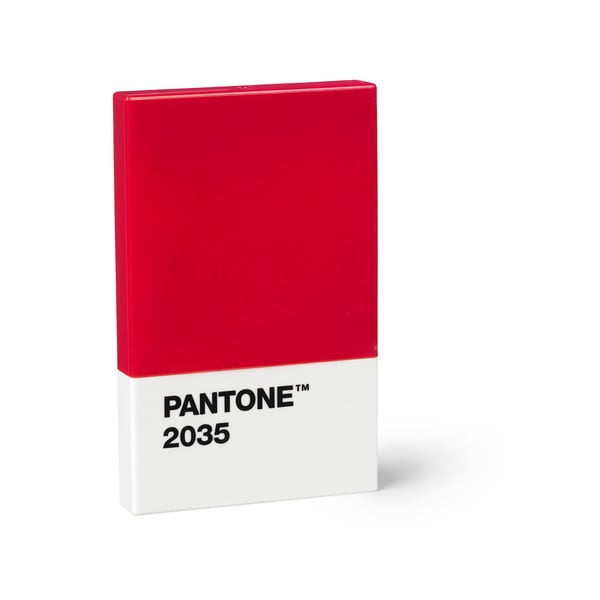Červené puzdro na vizitky Pantone