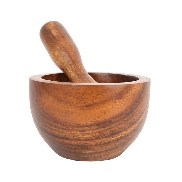 Mažiar z agátového dreva Premier Housewares Socorro-image-1