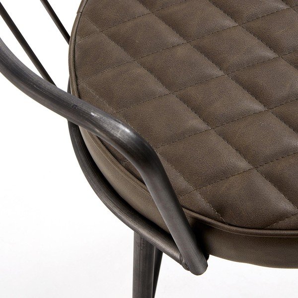 Hnedá barová stolička Kave Home, výška 92 cm-image-1