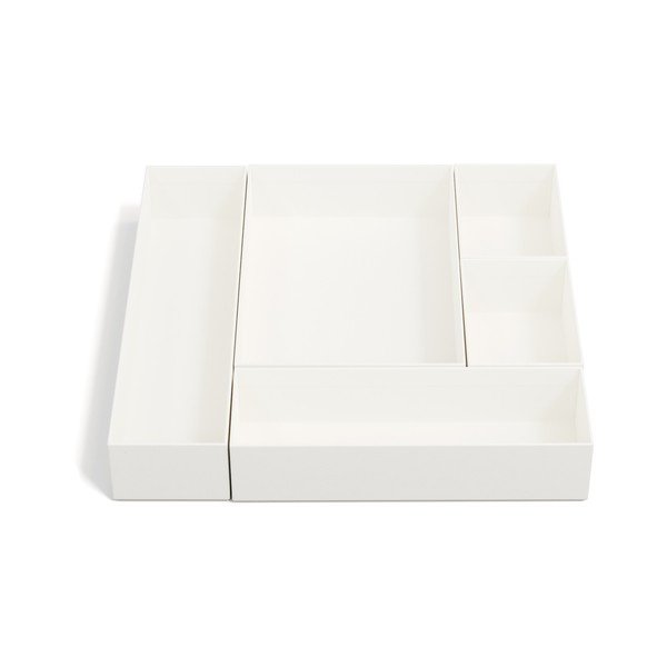 Kartónové organizéry do zásuvky v súprave 5 ks Emma Paper Laminate – Bigso-image-3