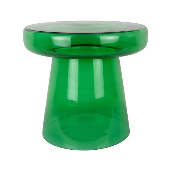 Sklenený okrúhly odkladací stolík ø 41 cm Simpleza  – Leitmotiv