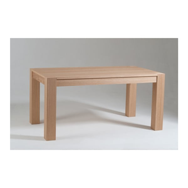 Drevený rozkladací jedálenský stôl Castagnetti Brushed, 160 cm