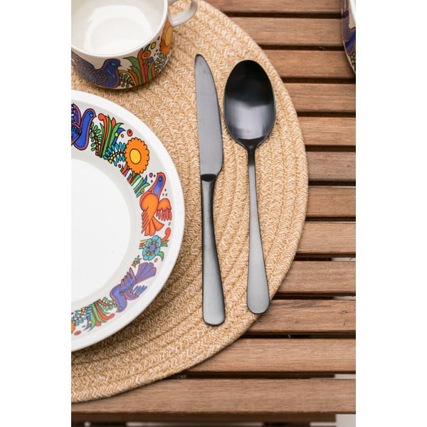 Prírodné prestieranie s prímesou bavlny Tiseco Home Studio, ø 38 cm-image-2