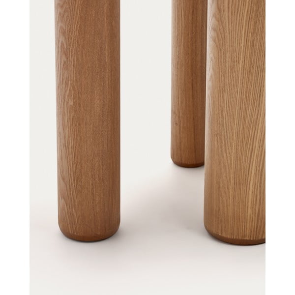 Jedálenský stôl v dekore jaseňa 105x220 cm Mailen – Kave Home-image-4