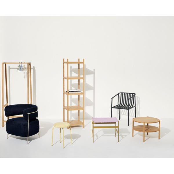 Okrúhly konferenčný stolík v dekore duba ø 60 cm Acorn - Hübsch-image-2