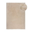 Krémová syntetická kožušina 80x150 cm Waffle Faux Fur – Flair Rugs