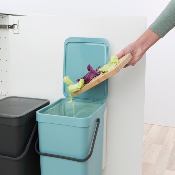 Sada 2 odpadkových košov Brabantia, 16 l-image-1