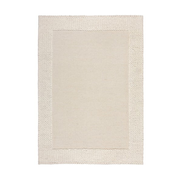 Béžový vlnený koberec 290x200 cm Rue - Flair Rugs