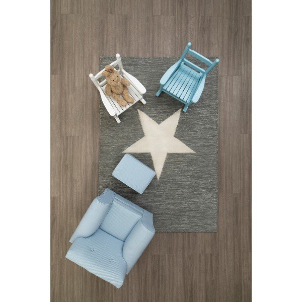Modrá detská stolička z topoľového dreva – Premier Housewares-image-4