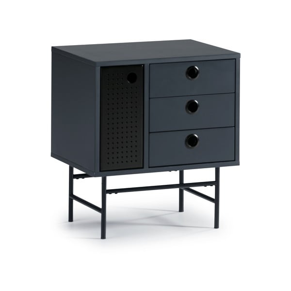 Tmavomodrý nočný stolík Teulat Punto-image-4